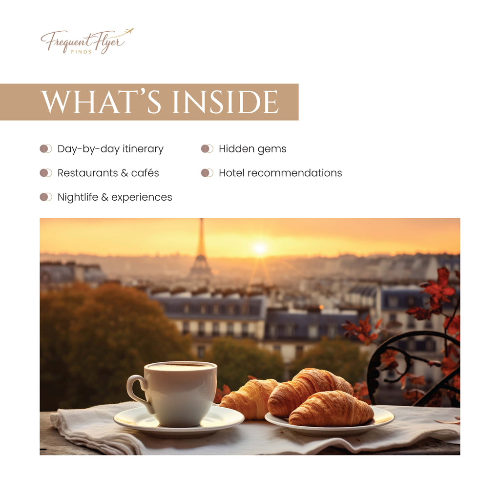 6-Day Paris Itinerary: Luxury Travel Guide with Dining, Nightlife & Sights