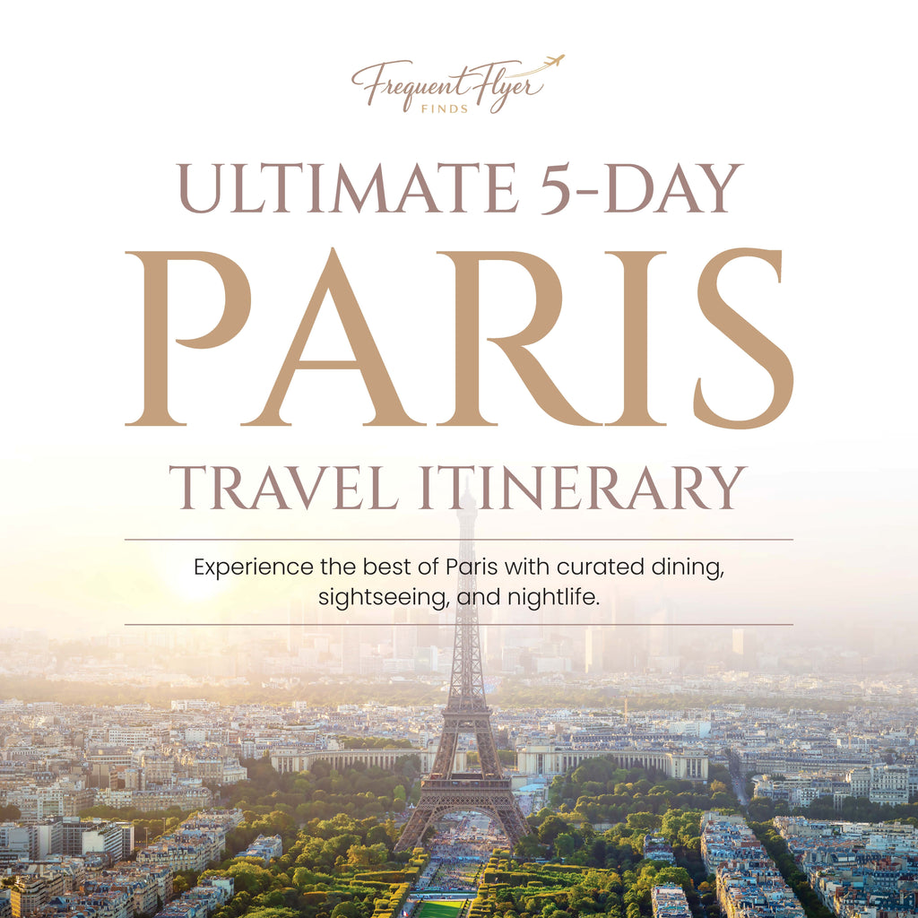 6-Day Paris Itinerary: Luxury Travel Guide with Dining, Nightlife & Sights